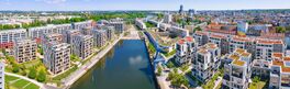 Beautiful city of Offenbach am Main in summer - great panorama Von Igor