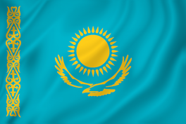 Kazakhstan flag Von somartin