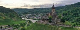 Reichsburg Cochem an der Mosel in Rheinland-Pfalz / Deutschland Von NEWS&ART