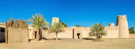 View of Al Jahili Fort in Al Ain, UAE Von Leonid Andronov